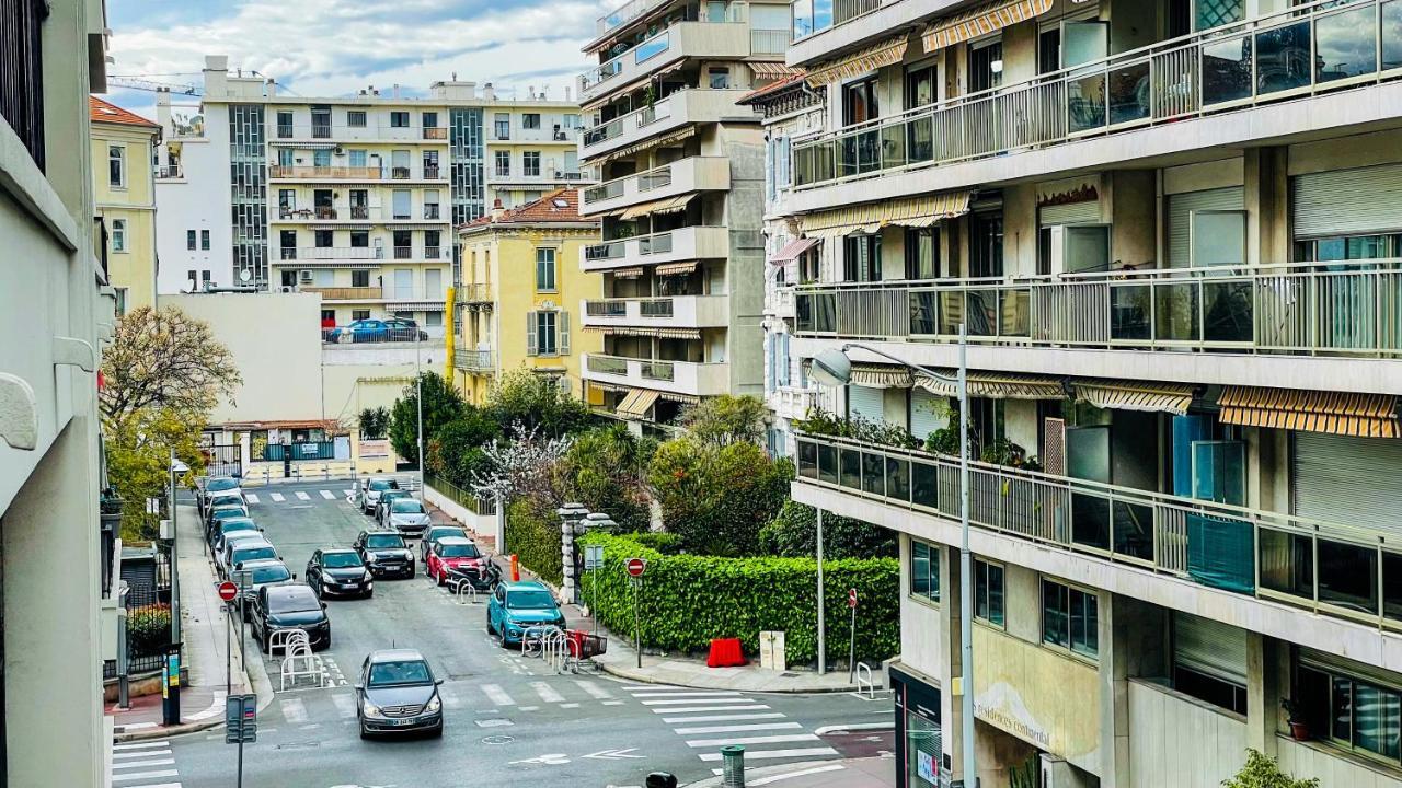 Ferienwohnung Elegant, Spacious, Central Nizza Exterior foto
